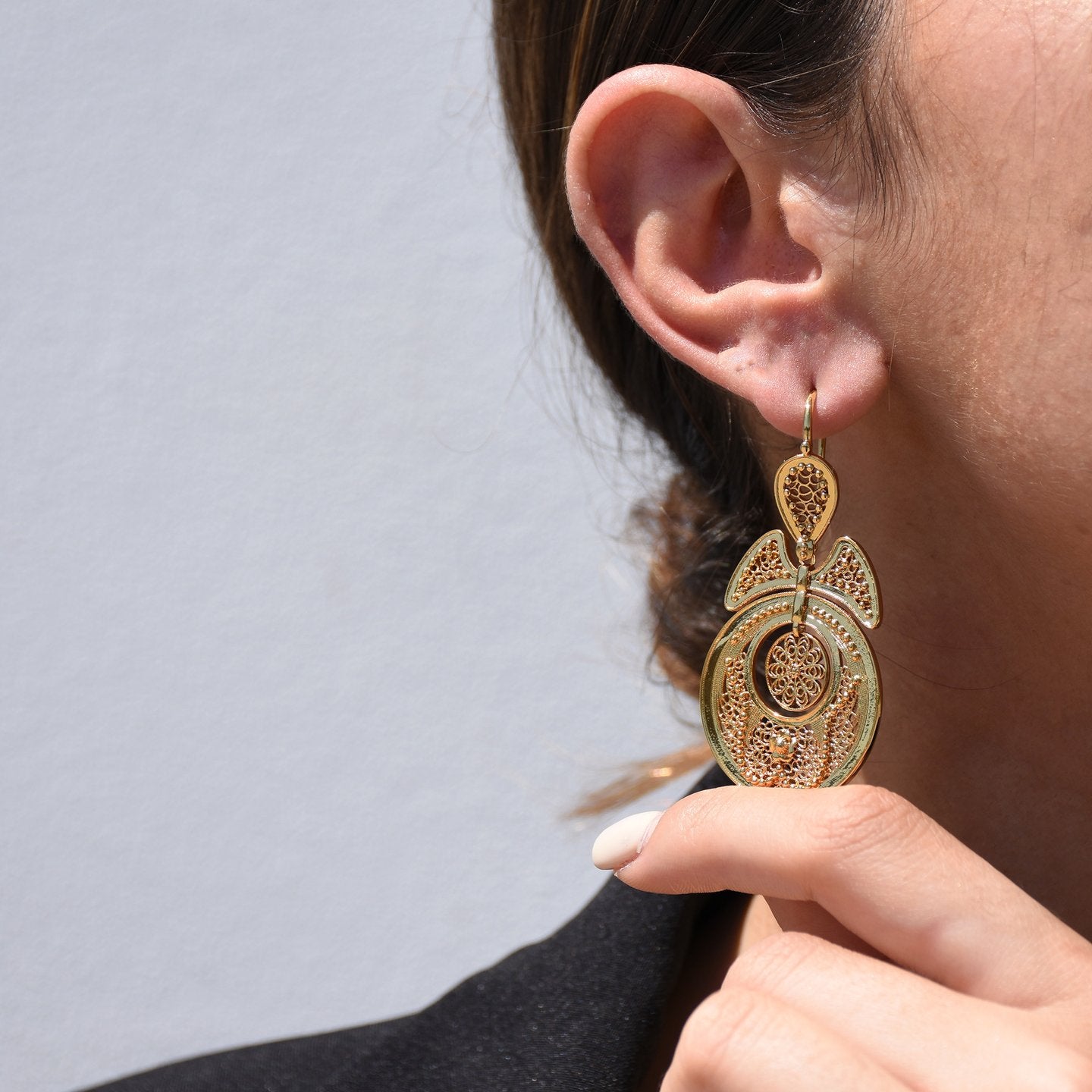 Boucles d'oreilles Aria de reine