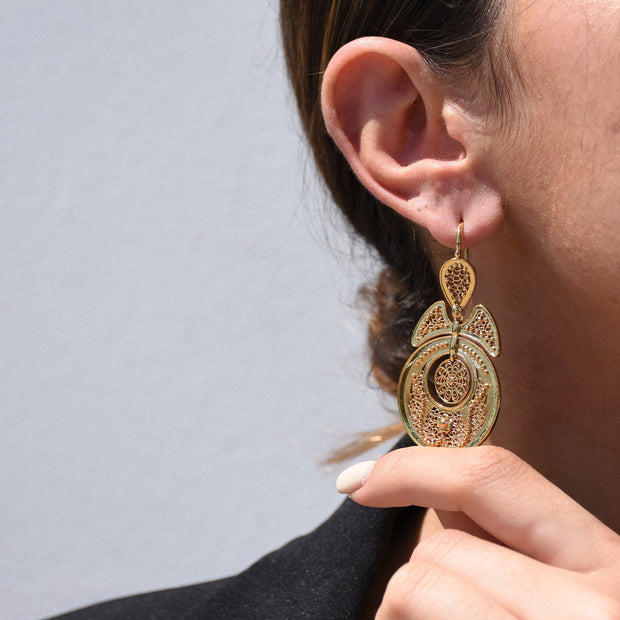 Boucles d'oreilles Aria de reine