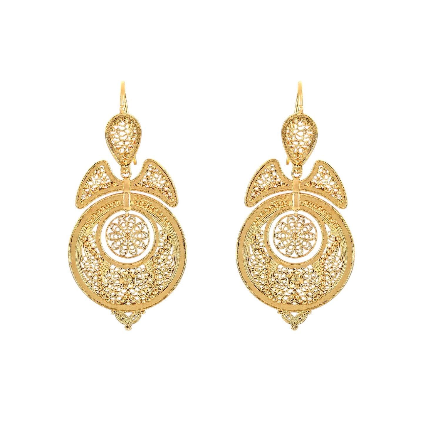 Boucles d'oreilles Aria de reine