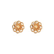Boucles d'oreilles Aria fleur 8MM