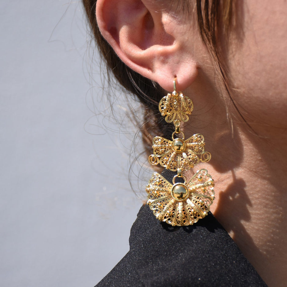 Boucles d'oreilles Aria Laça traditionnel