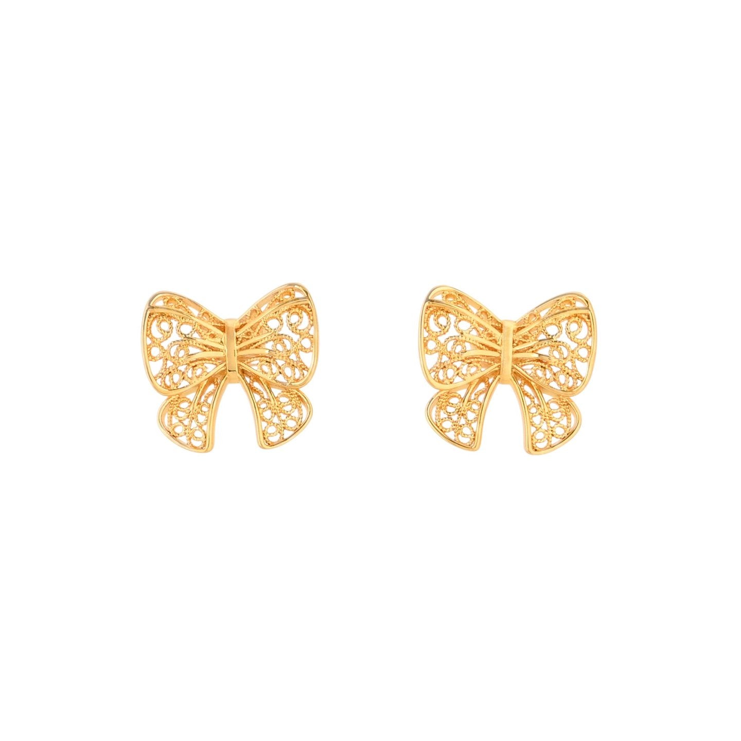 Boucles d’oreilles Aria Nœud