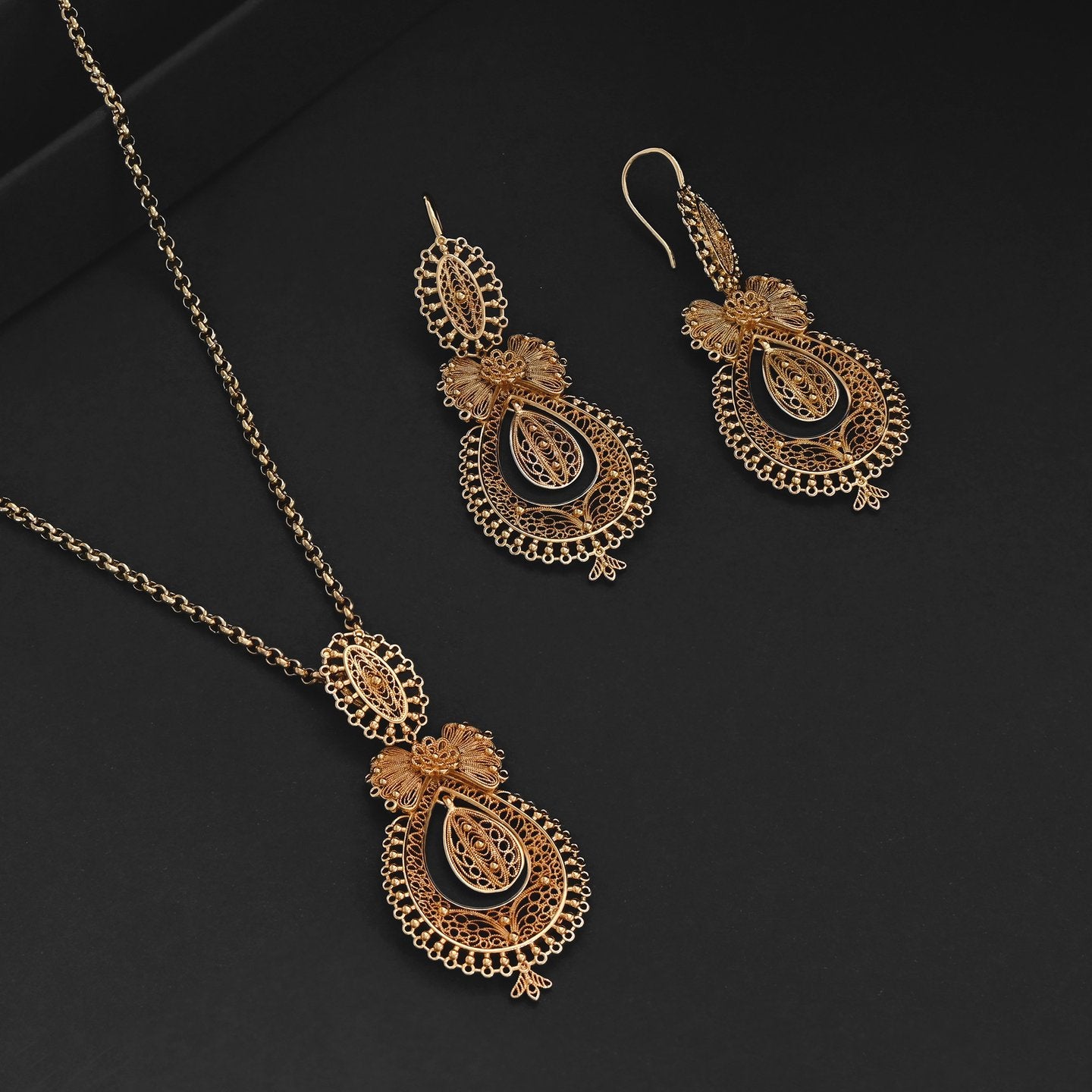 Boucles d'oreilles Aria Portugal princesse