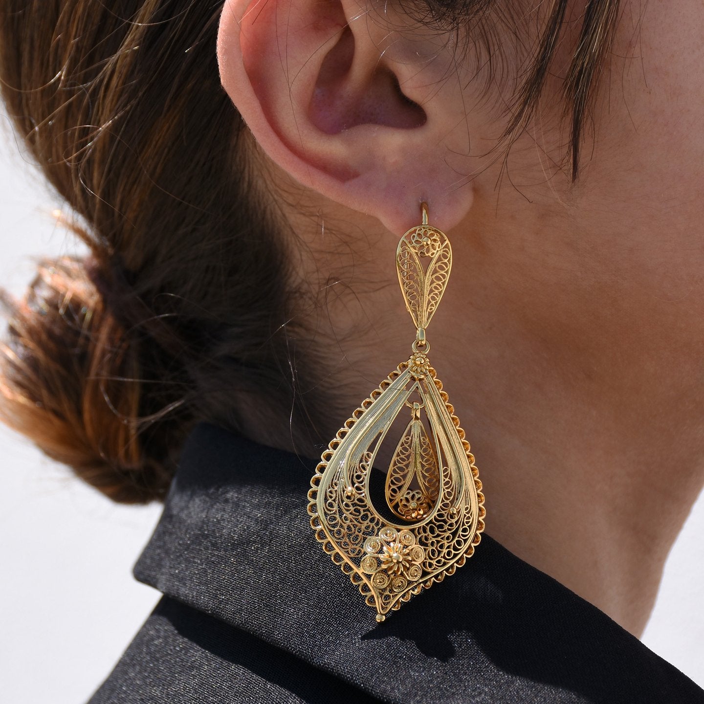 Boucles d'oreilles Aria Princesse