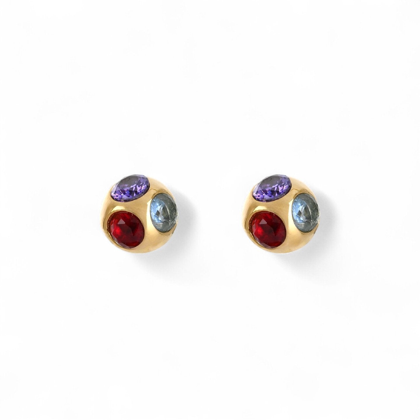 Boucles d'oreilles Esmée avec zirconia