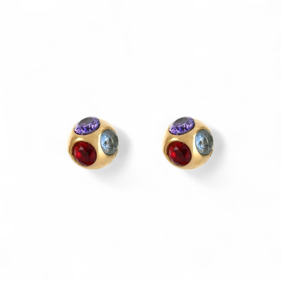 Boucles d'oreilles Esmée avec zirconia