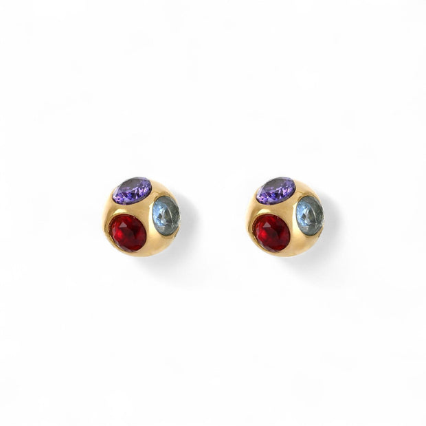 Boucles d'oreilles Esmée avec zirconia