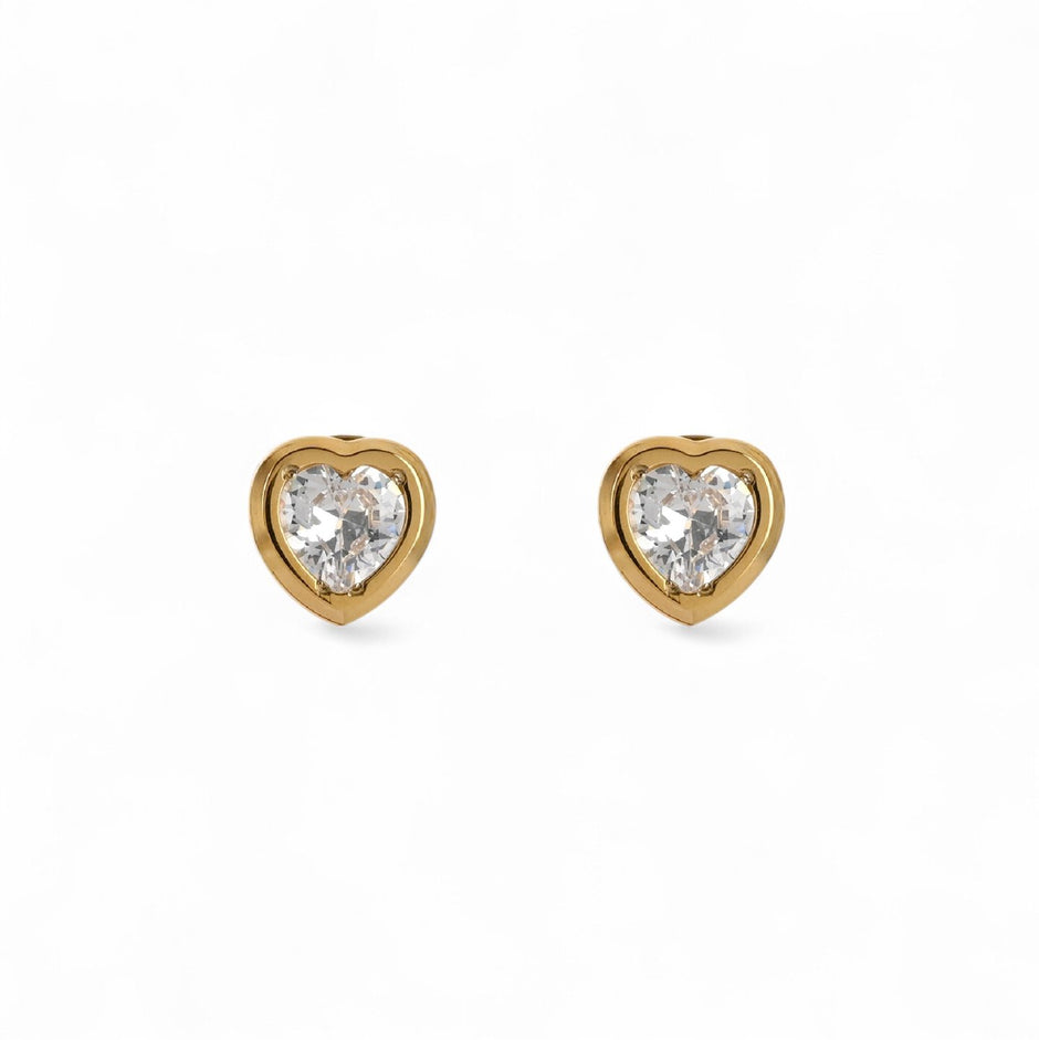 Boucles d'oreilles Alba avec zirconia