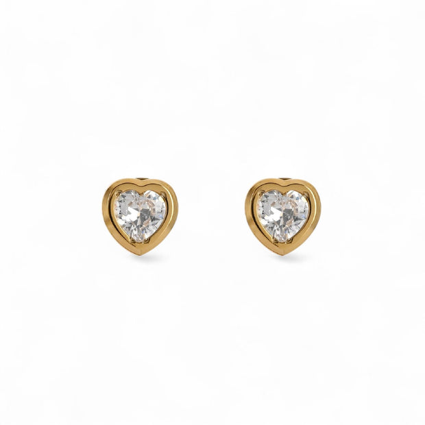 Boucles d'oreilles Alba avec zirconia