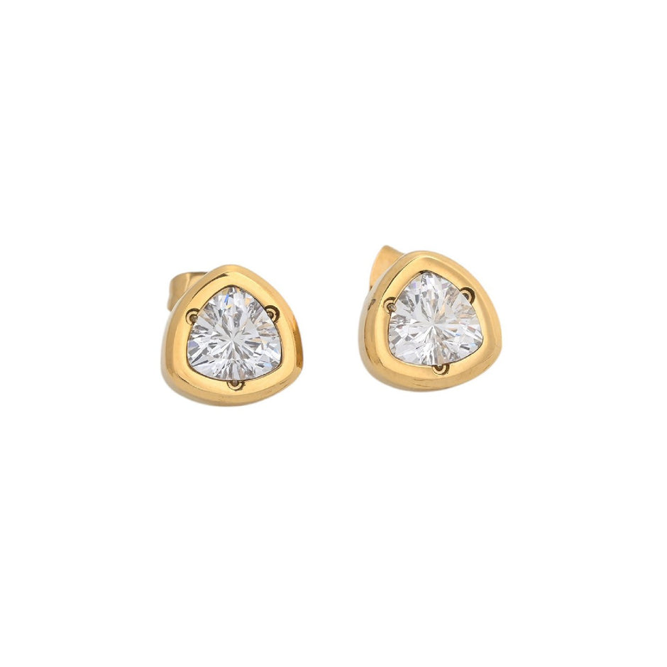 Boucles d’oreilles Alba avec zirconia