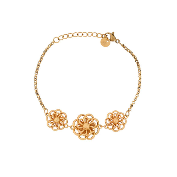 Bracelet Charms fleur traditionnelle Aria