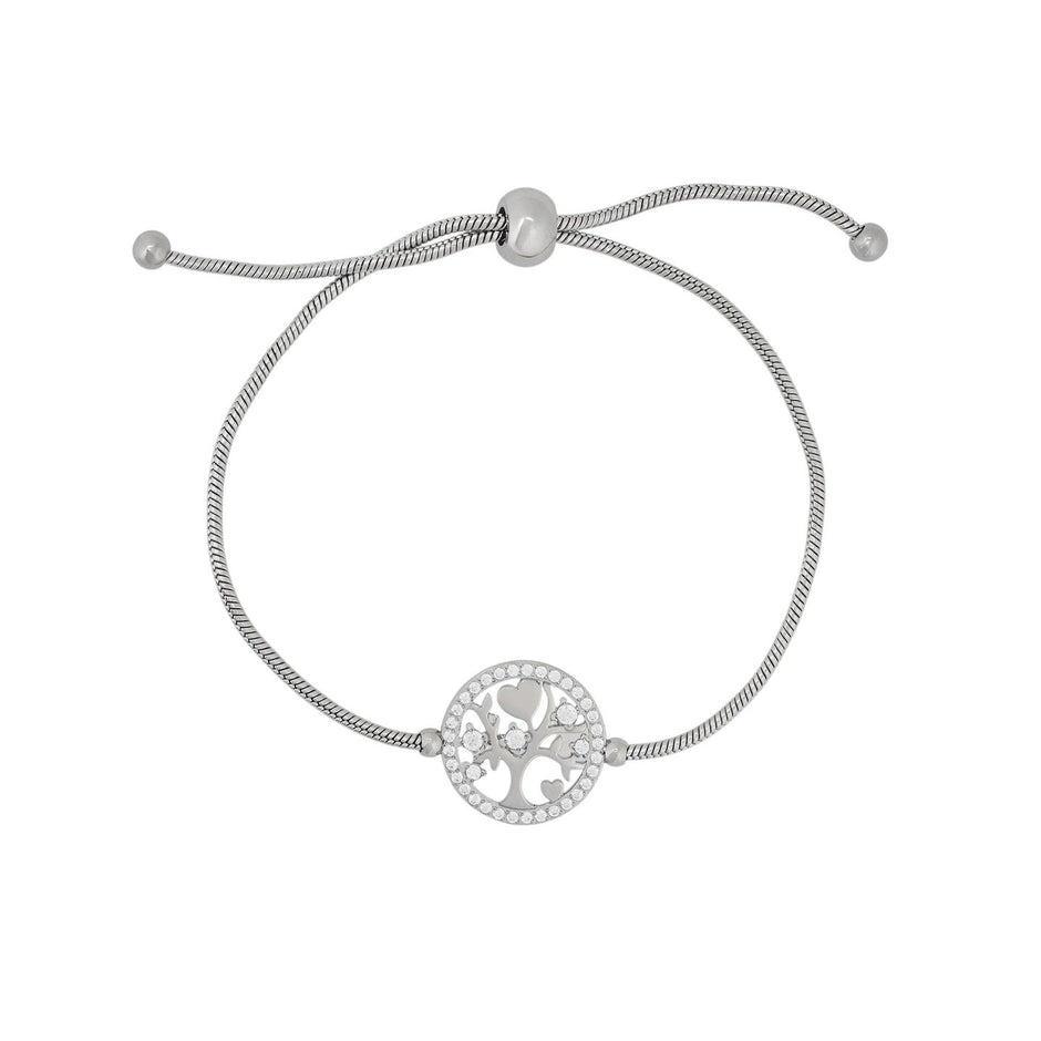 Bracelet Alba arbre et cœurs