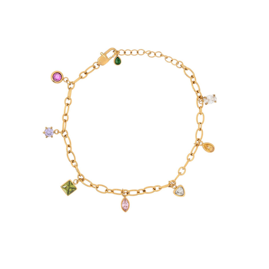 Bracelet Alba avec cristaux naturels