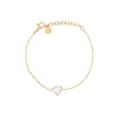 Bracelet Alba avec grand cœur