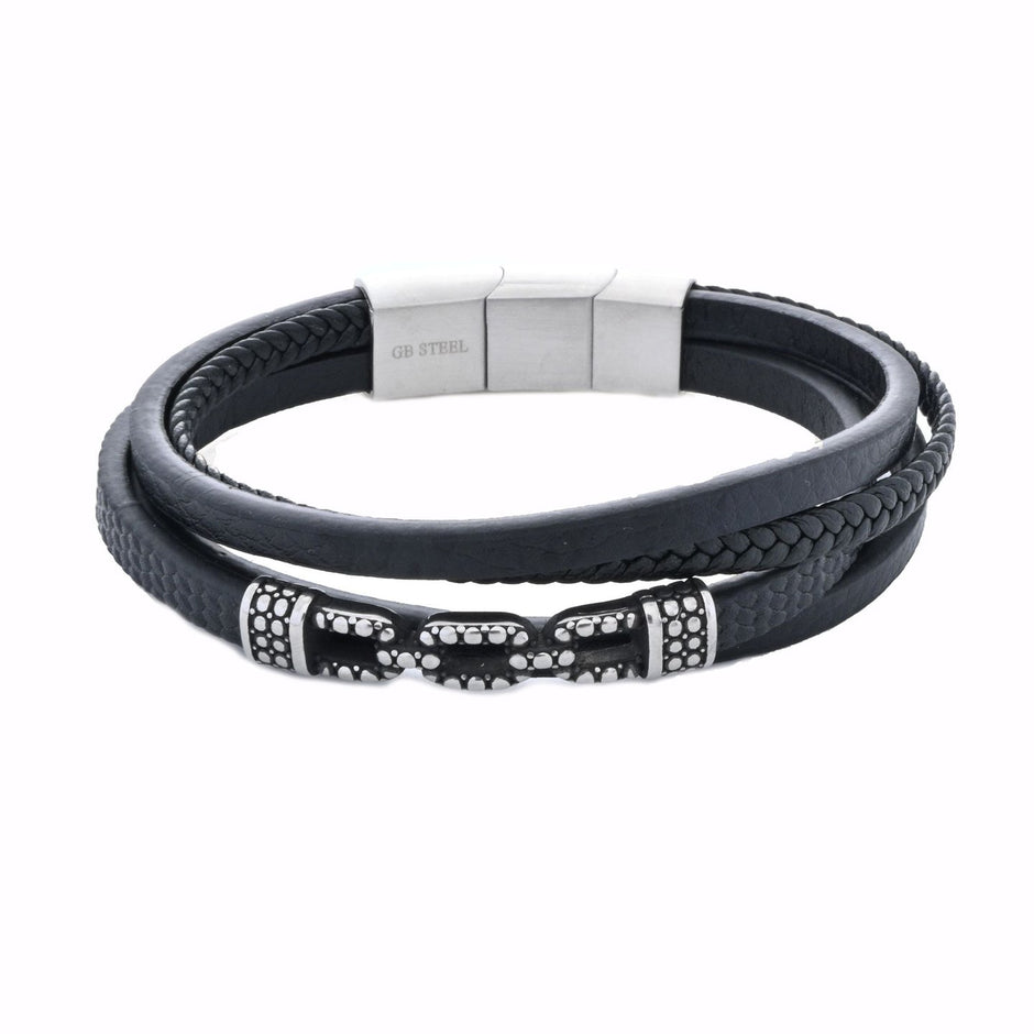 Bracelet pour Homme en cuir Eden