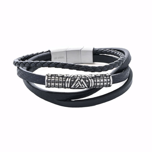 Bracelet pour Homme en cuir Eden