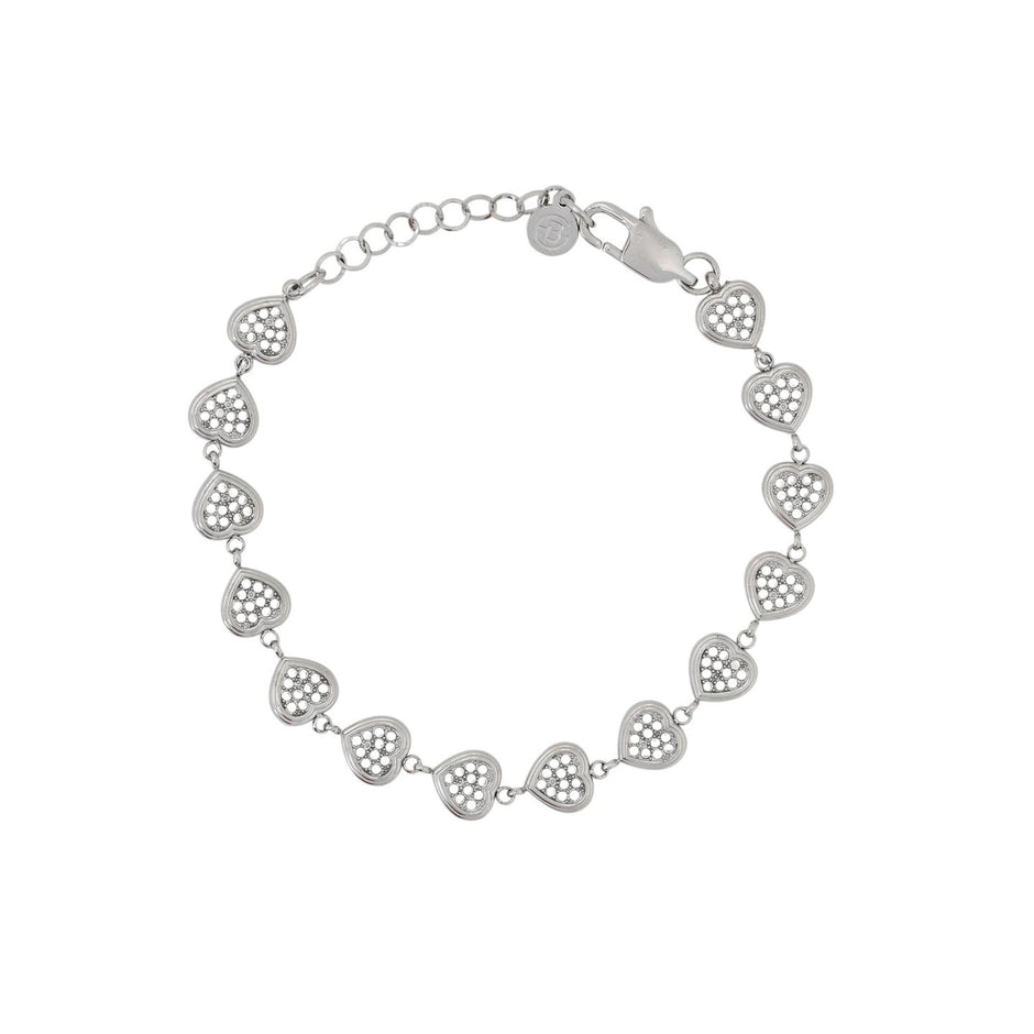 Bracelet Delicate avec cœurs