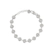 Bracelet Delicate avec cœurs