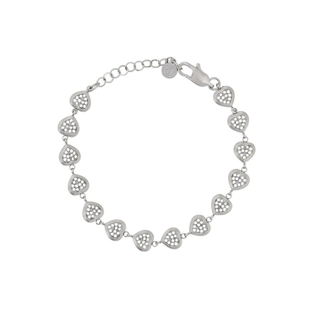 Bracelet Delicate avec cœurs