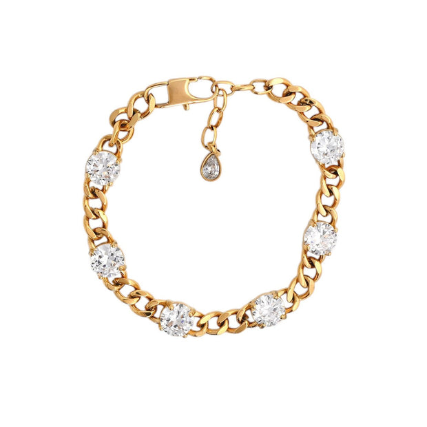 Bracelet Alba avec zirconias