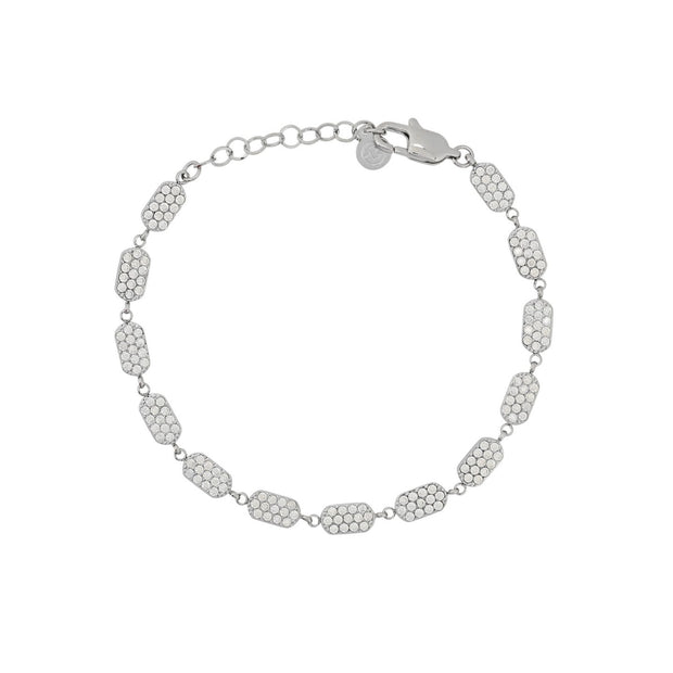 Bracelet Delicate Iris rectangles