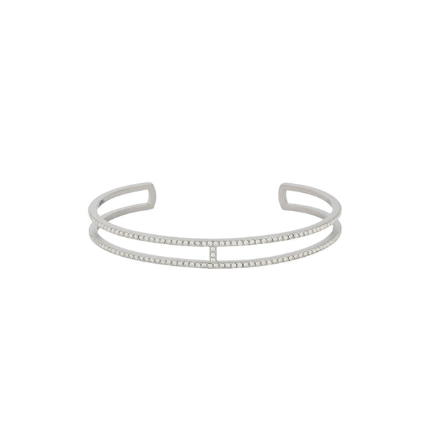 Bracelet rigide en acier inoxydable Alba