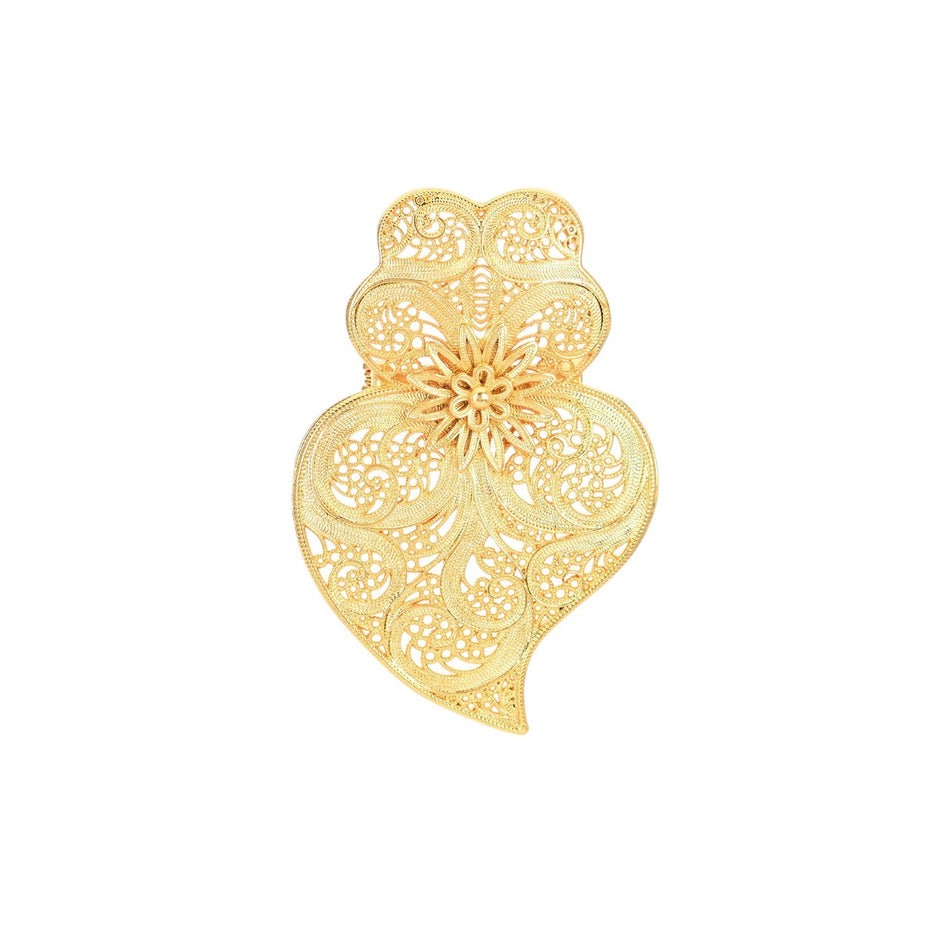 Broche Charms Cœur de Viana
