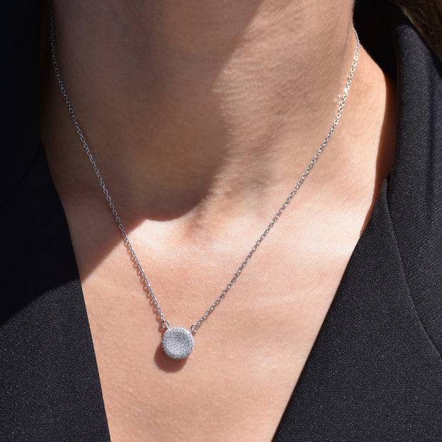 Collier avec zircons