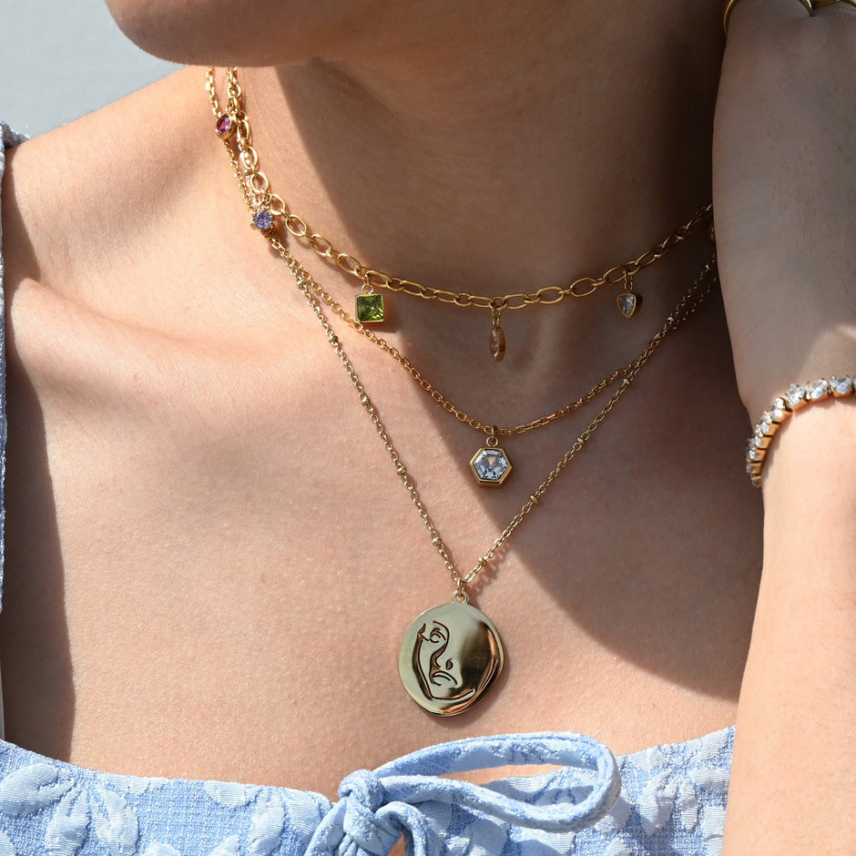 Collier avec brillant