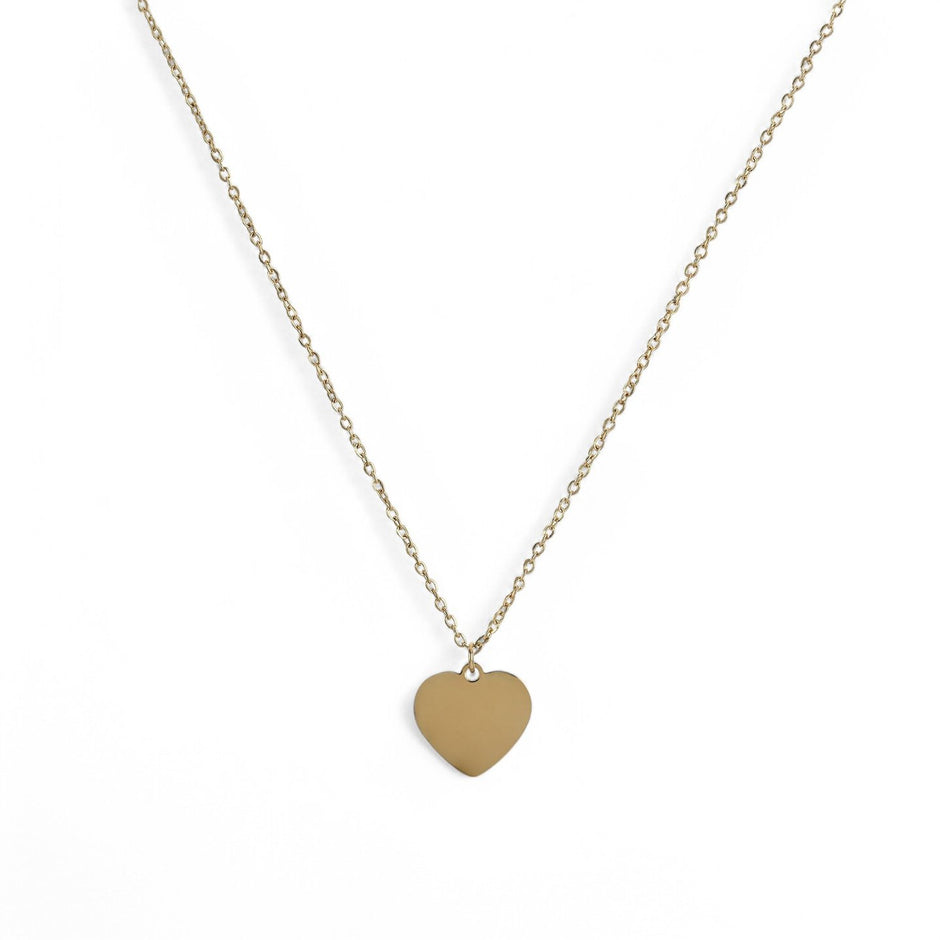 Collier avec cœur basique