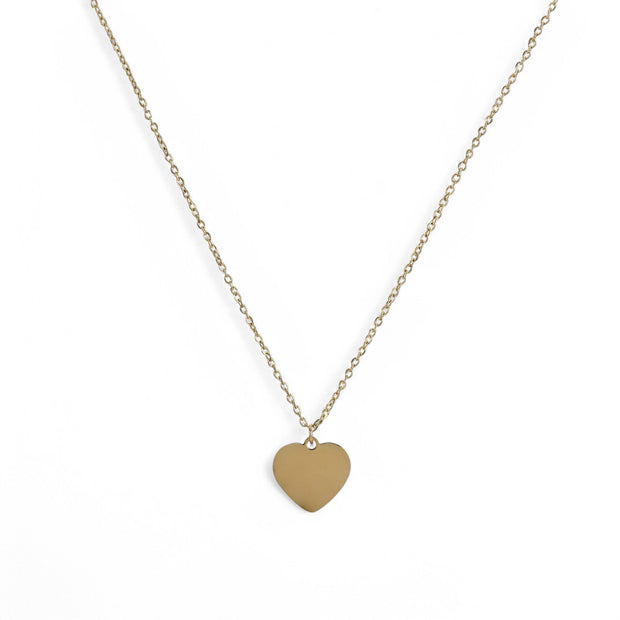 Collier avec cœur basique