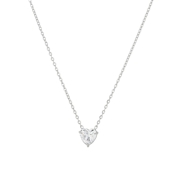 Collier avec cœur - 8mm
