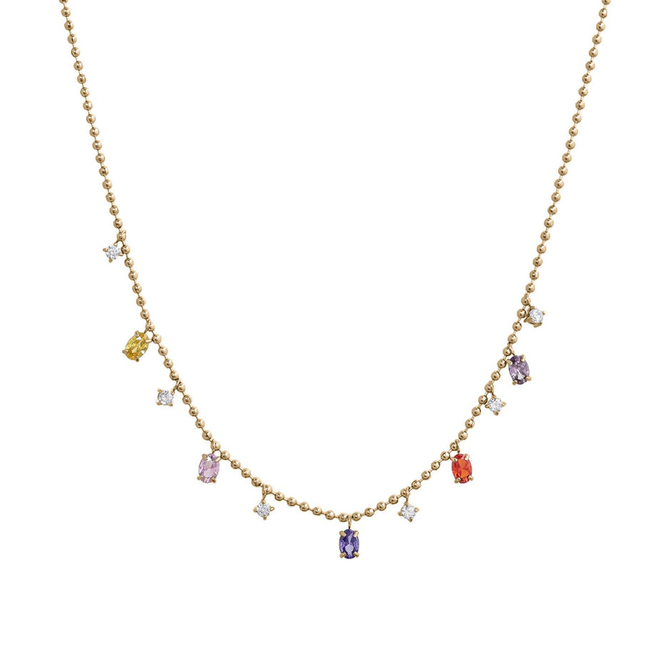 Collier avec cristaux naturels