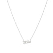 Collier avec le mot Mãe