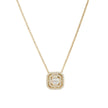Collier Delicate carré brillants