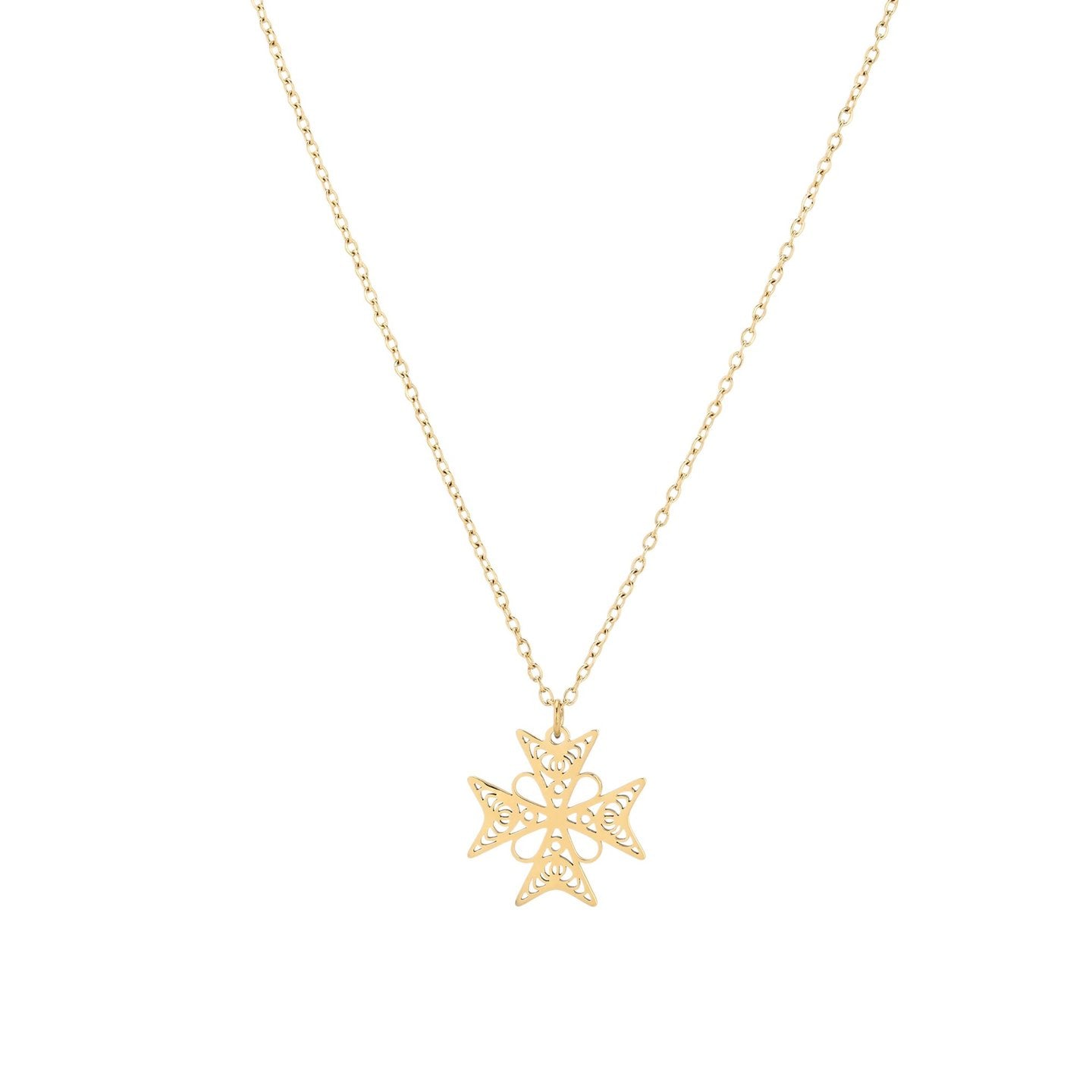 Collier Croix de Malte