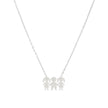 Collier Delicate deux filles et un garçon