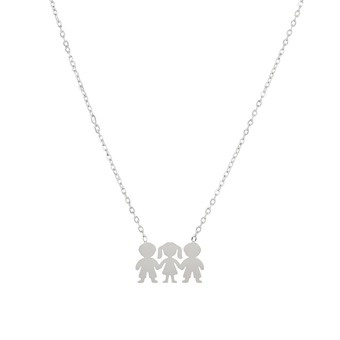 Collier Delicate deux garçons et une fille