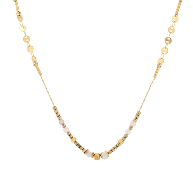 Collier en acier avec petits éléments