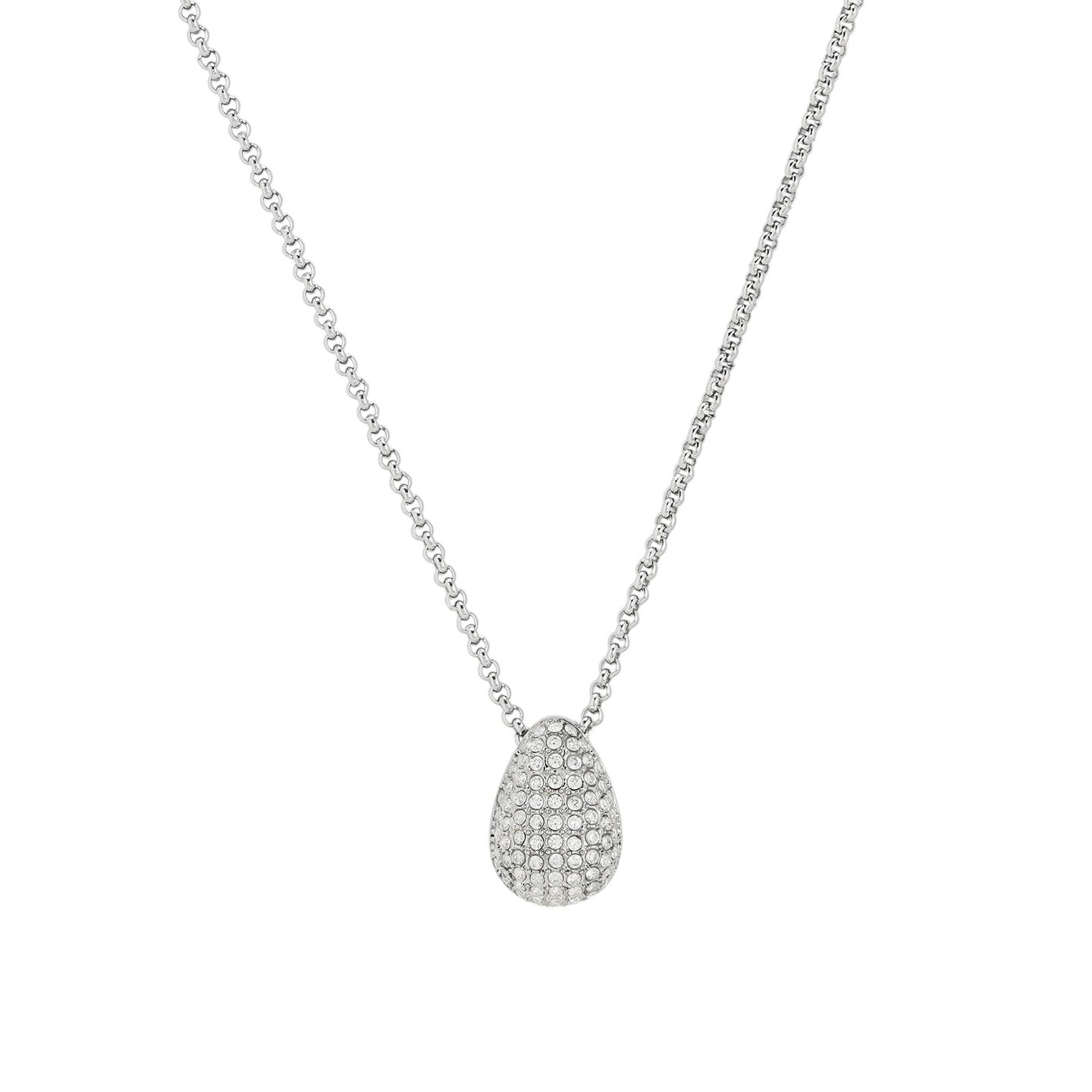 Collier Delicate goutte avec brillants