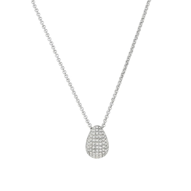 Collier Delicate goutte avec brillants