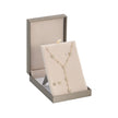Ensemble Collier, Boucle d'oreille Margaridas et Zircons