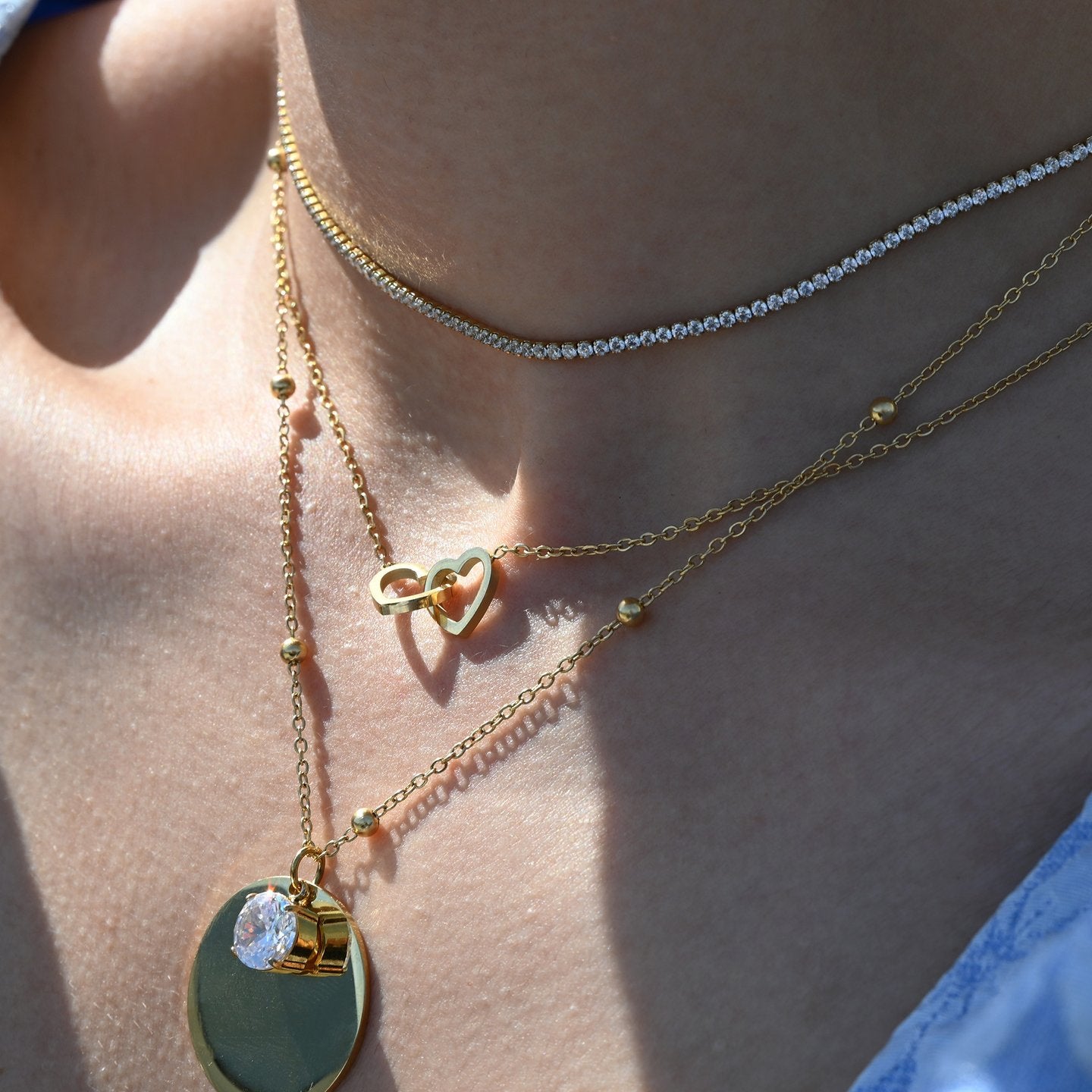Collier style Riviera