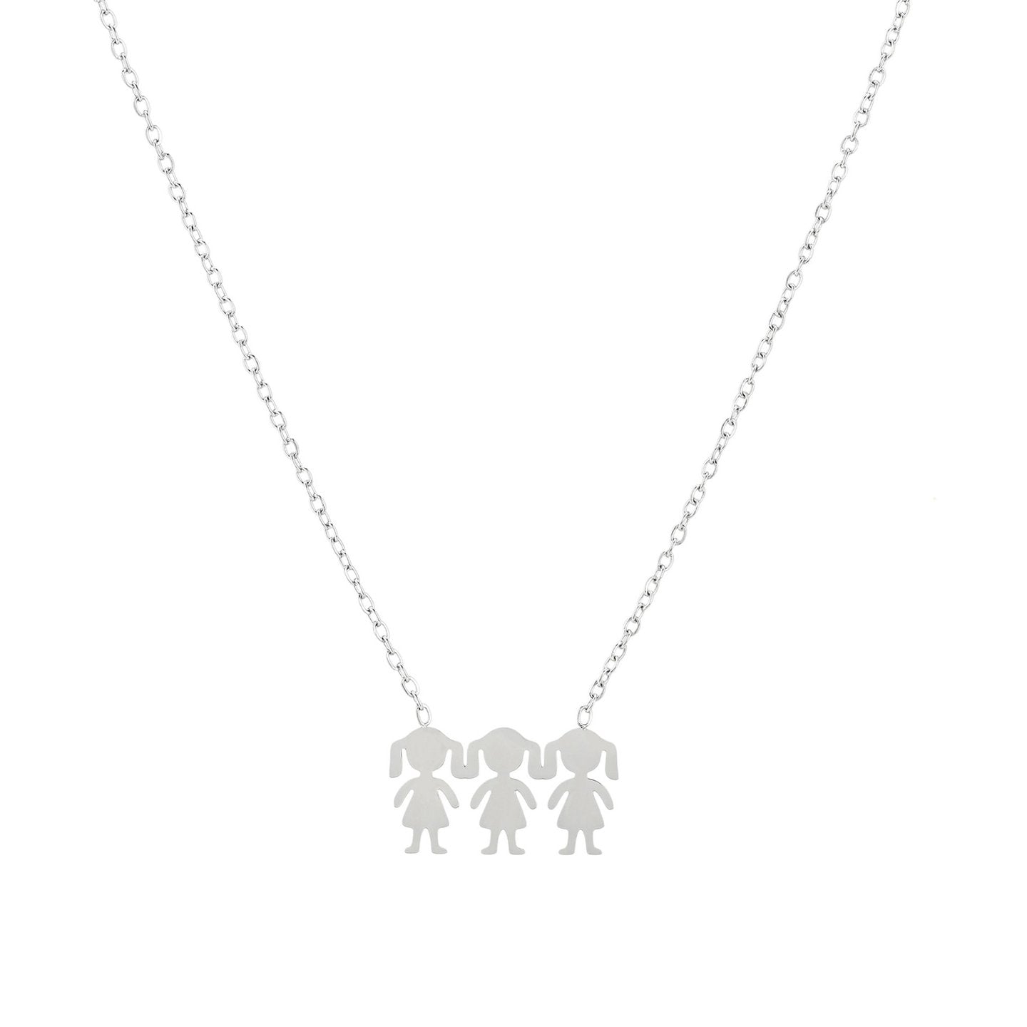 Collier Delicate trois filles