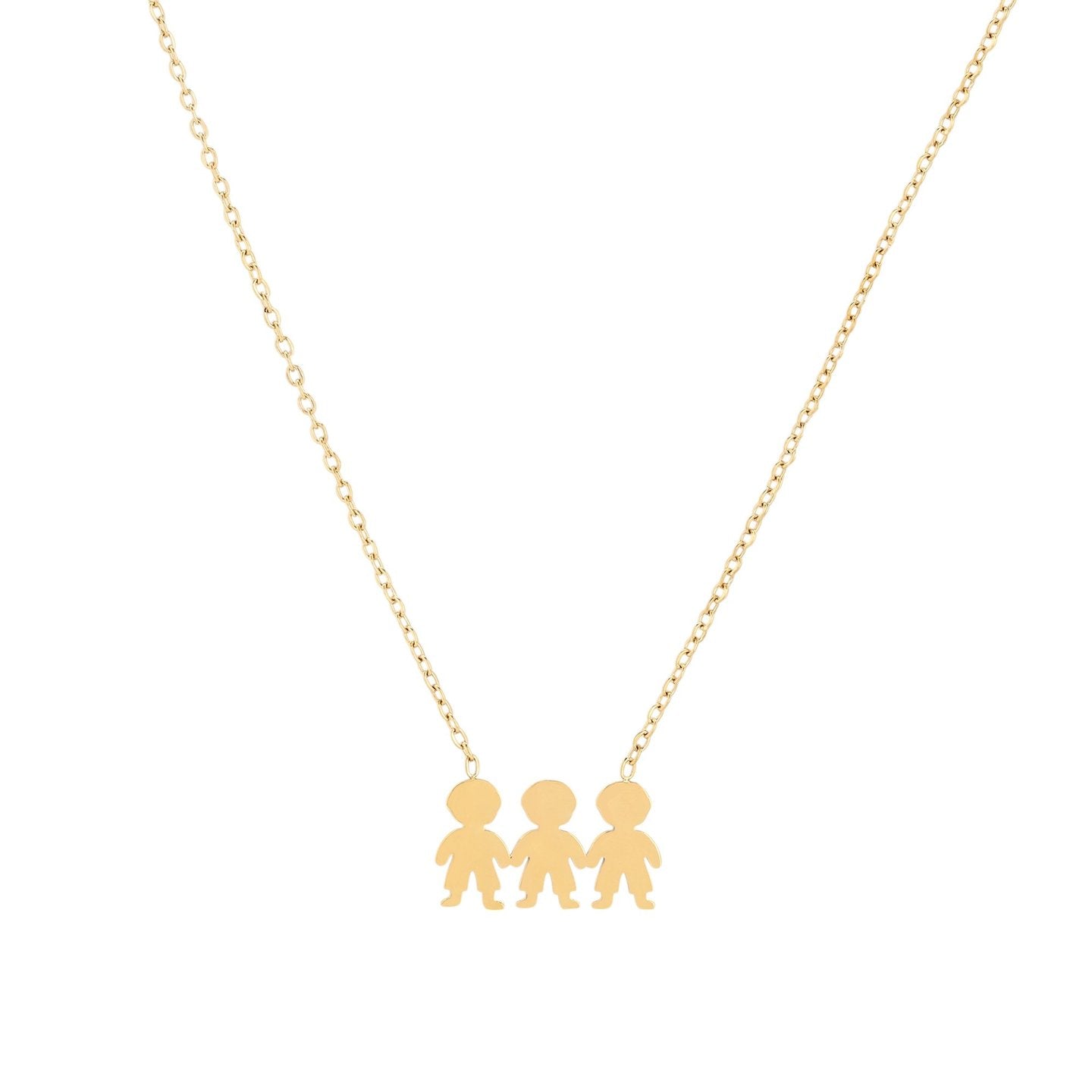 Collier Delicate trois garçons