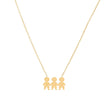 Collier Delicate trois garçons
