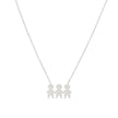 Collier Delicate trois garçons