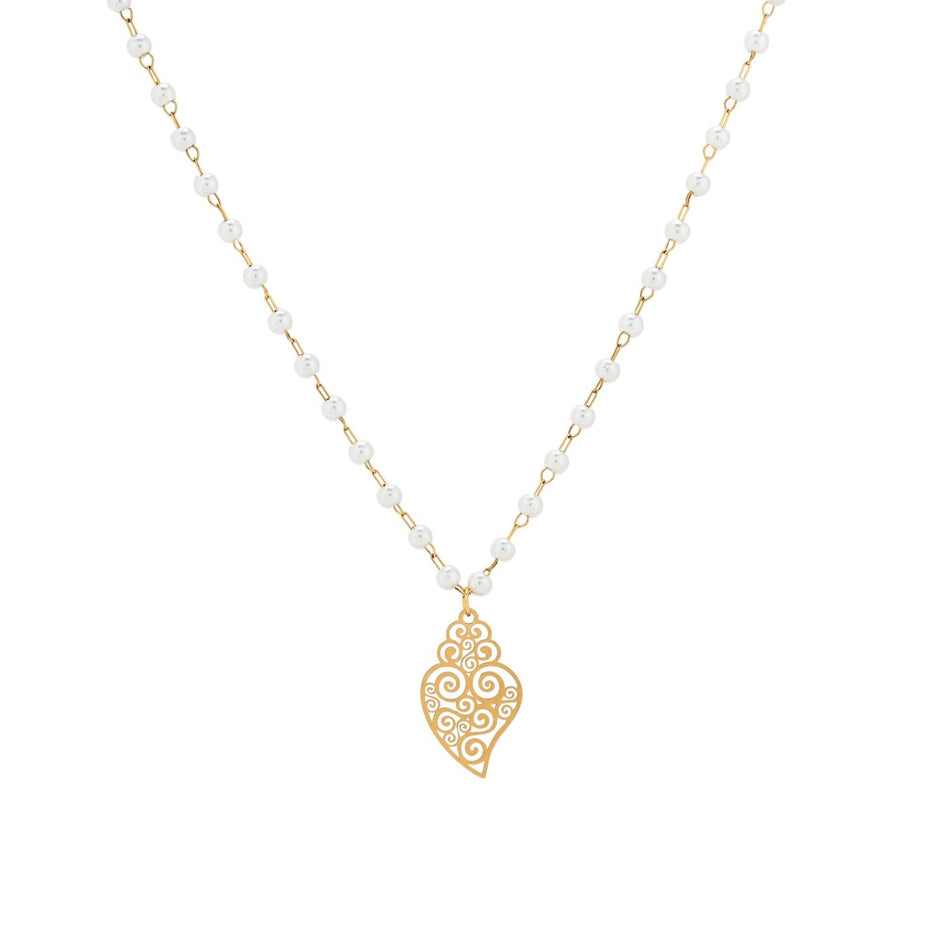 Collier avec cœur de Viana