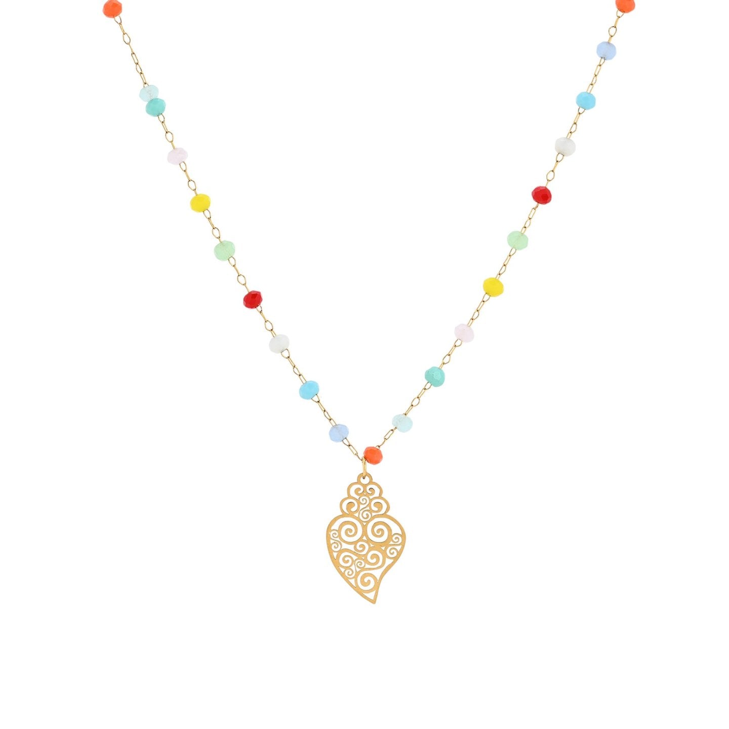 Collier avec cœur de Viana