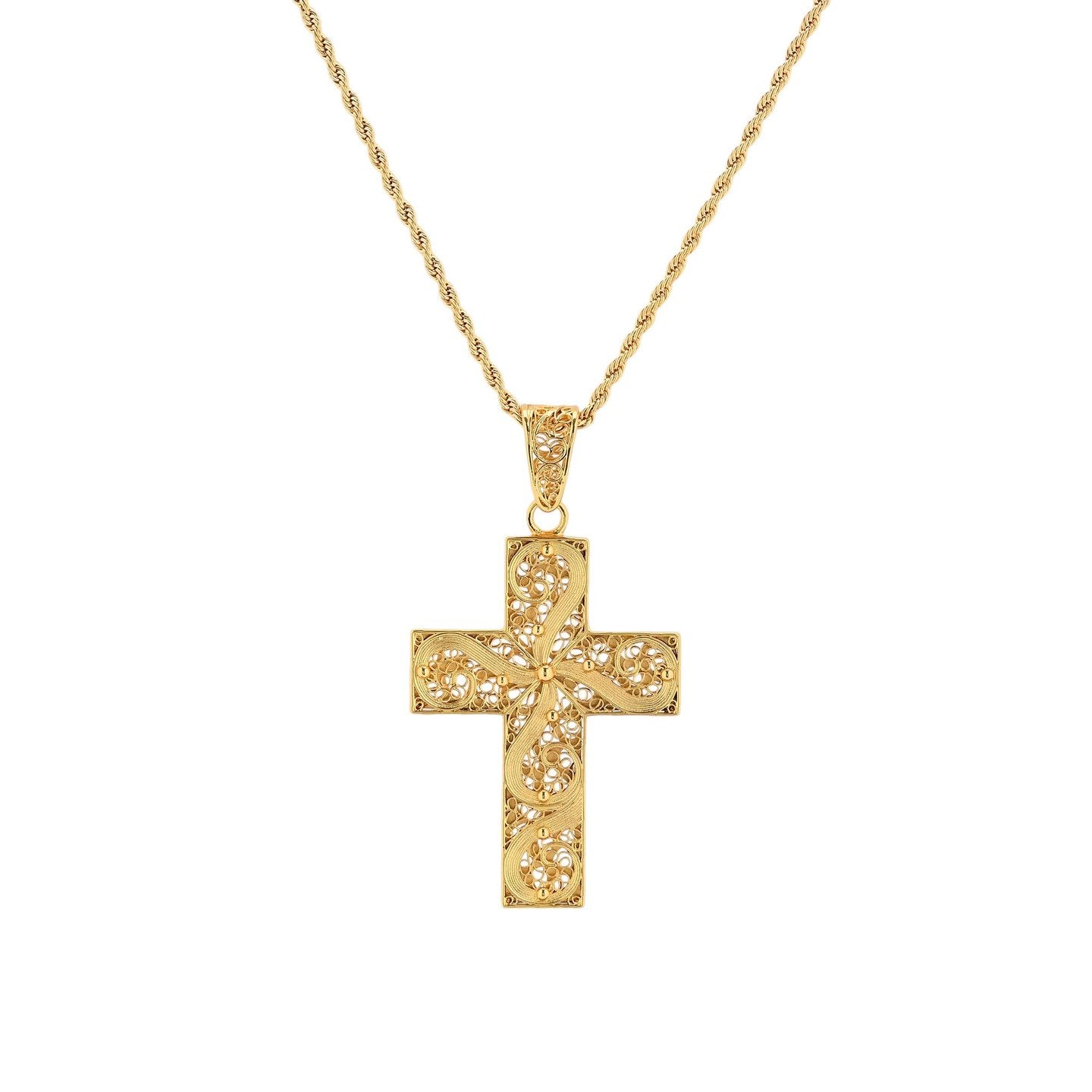 Collier avec croix
